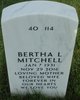 Bertha L Mitchell Photo