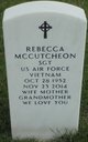 Rebecca “Becky” Johnson McCutcheon Photo