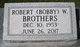 Robert William “Bobby” Brothers Photo