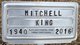 Mitchell L “Micky” King Photo