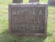  Martha Ann <I>Curtis</I> Bunnell