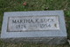  Martha K Buck