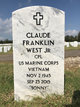Claude Franklin West Jr. Photo