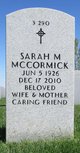 Sarah M “Sally” McCormick Photo