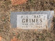  Frank L “Bat” Grimes