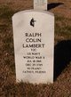 Ralph Colin Lambert Sr. Photo