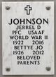 PFC Jerrel Dean “JD” Johnson Photo