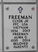 PFC Clyde Freeman Jr. Photo