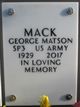 George Matson Mack Photo