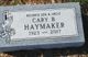  Cary B. Haymaker