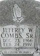 Jeffrey W Combs Sr. Photo