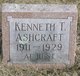  Kenneth Thomas Ashcraft