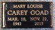 Mary Louise “Lou” Carey Goad - Tedrow Photo