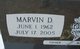Marvin D Griggs Photo