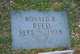  Ronald E. “Ron” Reed