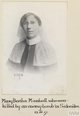 Nurse Mary Bethia Marshall