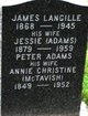  Jessie Christine <I>Adams</I> Langille