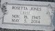 Rosetta “Rose” Ates Jones Photo