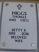 Betty Ruth Baird Higgs Photo
