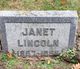 Janet “Jennie” McLaren Lincoln Photo