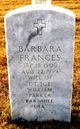 Barbara Frances Barnhill Photo