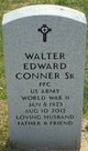 PFC Walter E Conner Sr. Photo