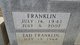 Benjamin Franklin “Frank” Maddox Photo