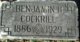  Benjamin H Cockrill