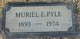  Muriel Emma <I>Dutton</I> Pyle