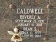Beverly A Ruthven Caldwell Photo