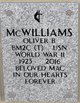  Oliver B McWilliams