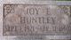  Joy E Huntley
