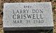 Larry Don Criswell Photo