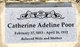 Catherine Adeline <I>Cardwell</I> Poor