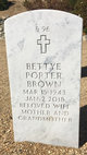 Mrs Bettye Wayne Stone Brown Photo