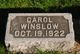  Carol Winslow
