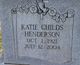 Katie Maude Childs Henderson Photo