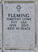 Pvt Timothy Lowe Fleming Photo