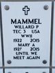  Willard Paul “Bill” Mammel
