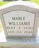 Mable Williams Photo