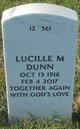 Lucille “Lucy” Garnett Dunn Photo