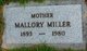 Mallory J. Cobb Miller Photo