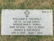 1Lt William Ridgely “Nick” Nichols III