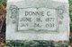  Donna Maria “Donnie” <I>Collins</I> Rountree