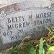 Betty M. Morse McGrew-Staton Photo