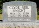 Profile photo:  Clyde Neil Knight