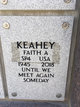 SPC Faith Annette Keahey