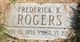 Frederick Keith Rogers Photo