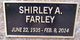 Shirley A Farley Photo