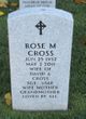 Rose M Cross Photo